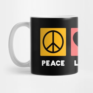 Peace Love Cupid Mug